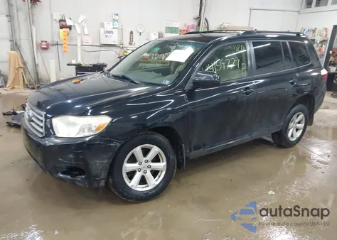 2010 Toyota Highlander Base V6 from USA, damaged, VIN JTEBK3EHXA2156440